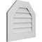 Ekena Millwork Octagonal Top Surface Mount PVC Gable Vent w/ 3-1/2"W x 1"P Standard Frame, 22"W x 20"H GVPOT22X2001SN - alternate 3